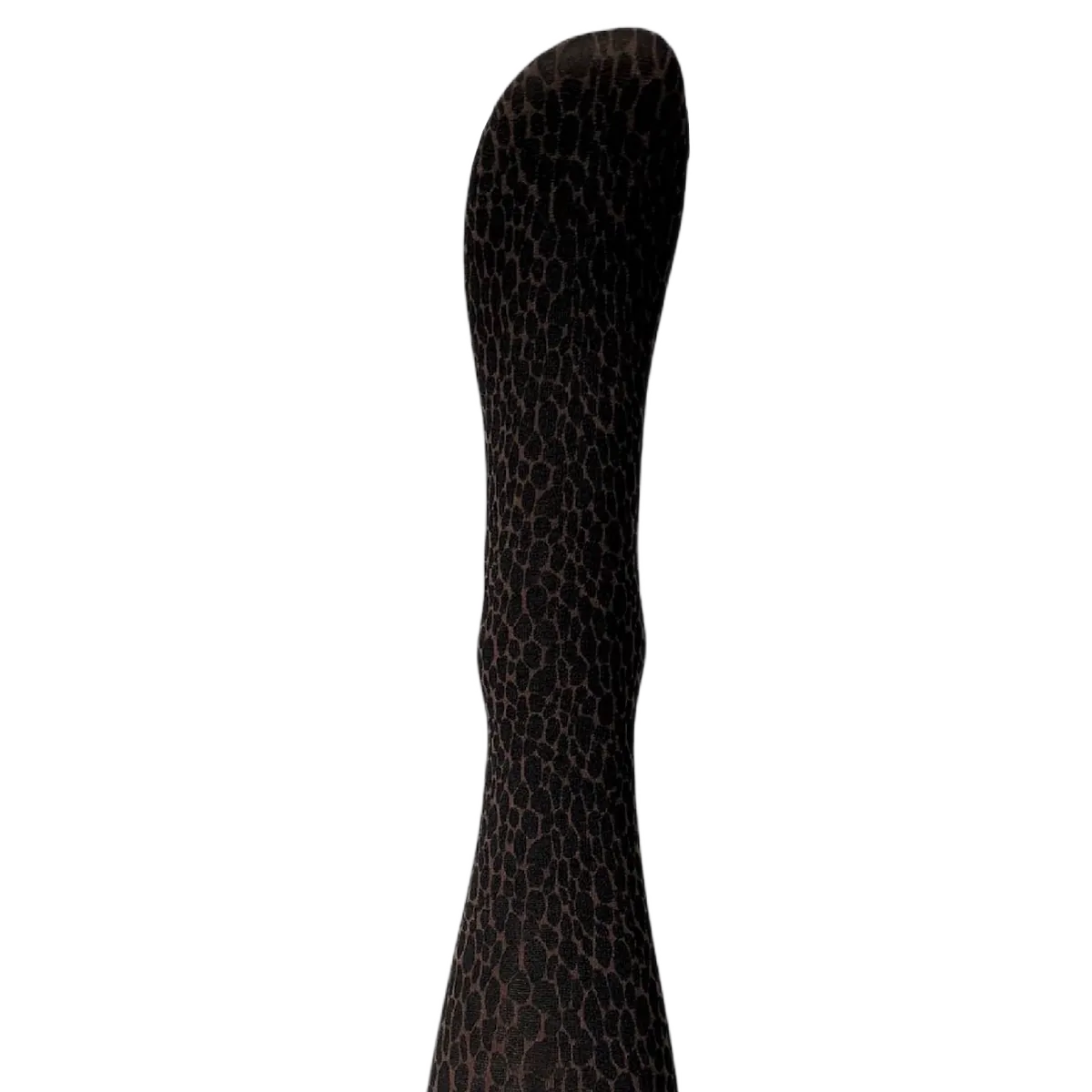 Signe Strømpebukser - Dark brown & black animal print