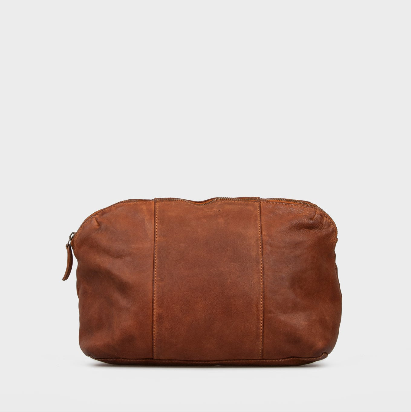 Eden Toilettaske/Clutch - Cognac