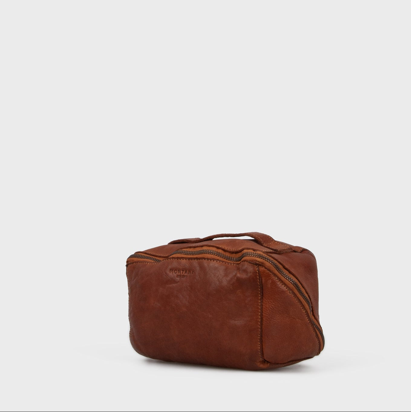 Austin Mellem Toilettaske - Cognac