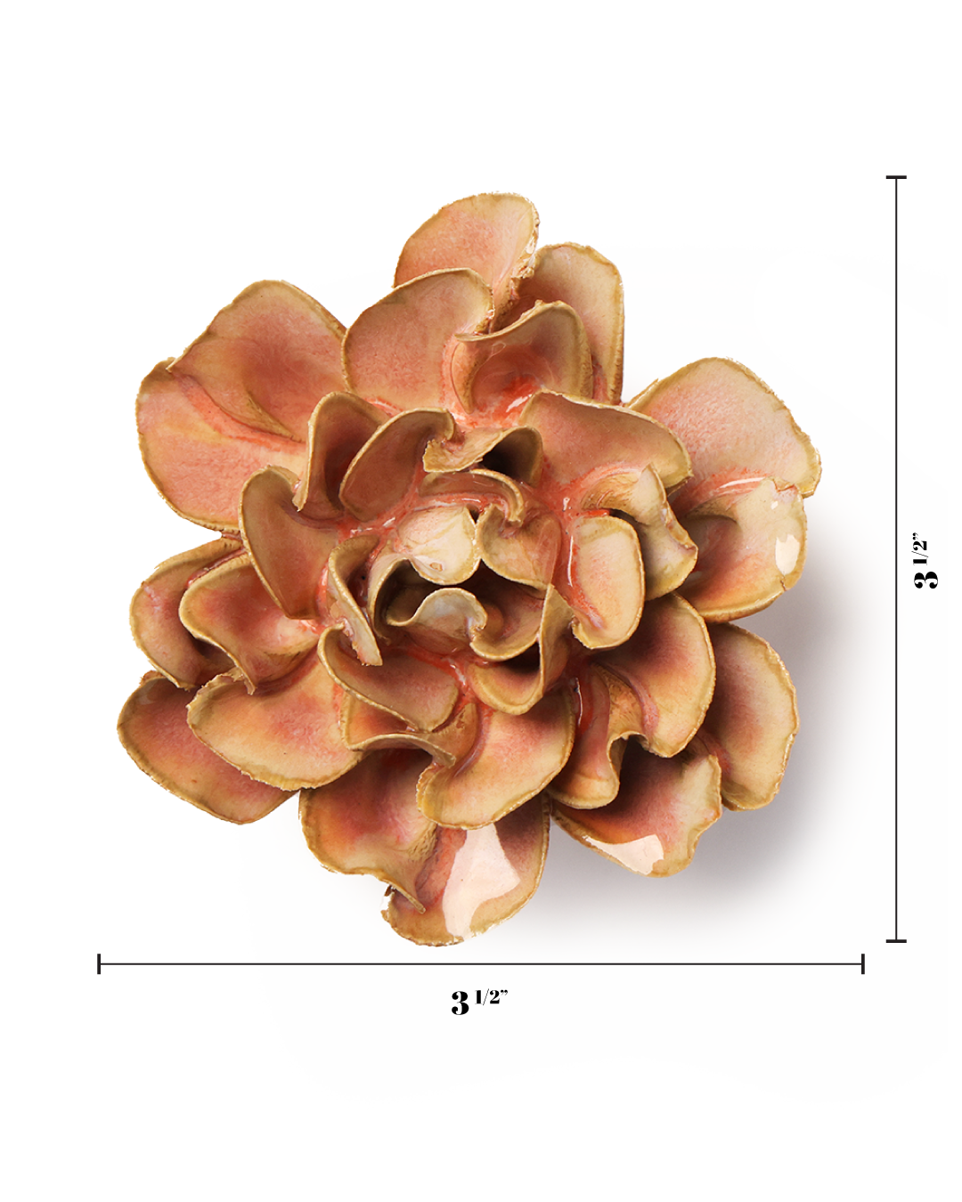 Keramikblomst - Rose Pink Hawthorn (FR19)