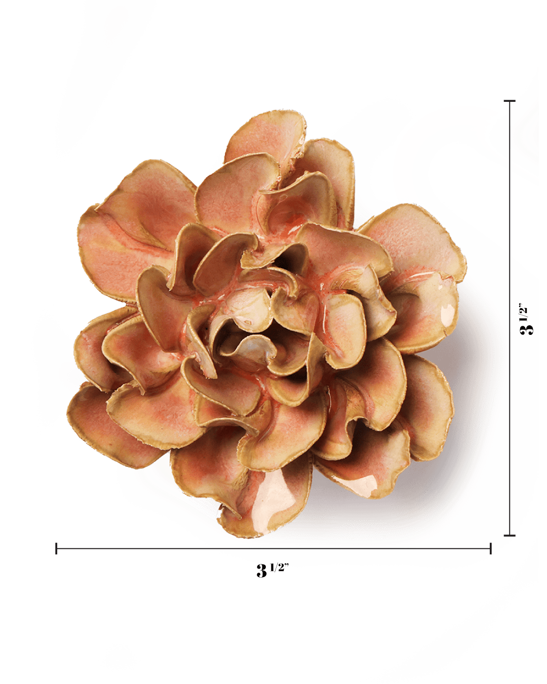 Keramikblomst - Rose Pink Hawthorn (FR19)