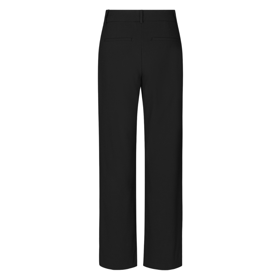 Klassiske sorte bukser til kvinder fra Five Units i modellen Dena