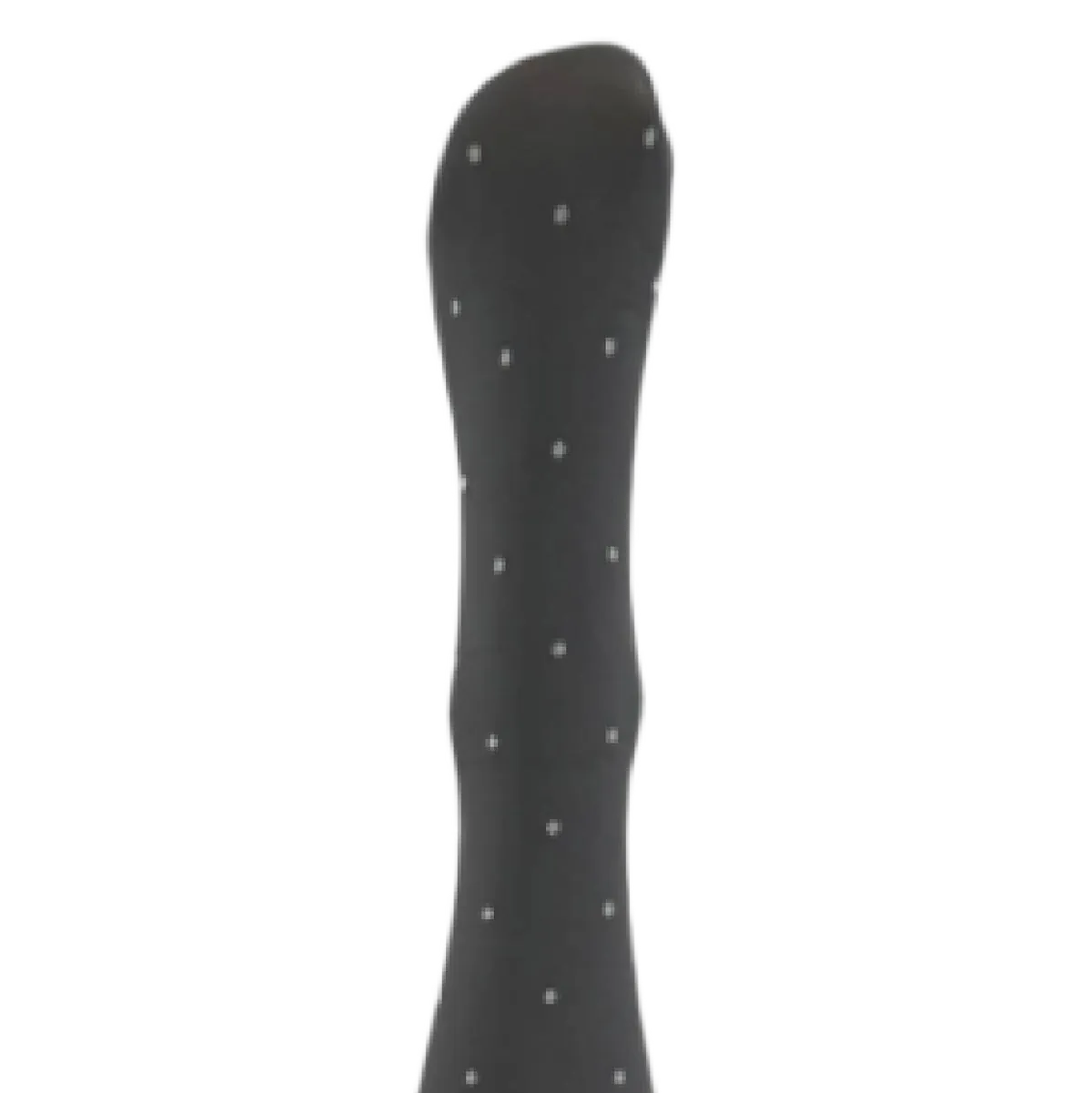 Agnes Strømpebukser - Dark grey w. off white dot