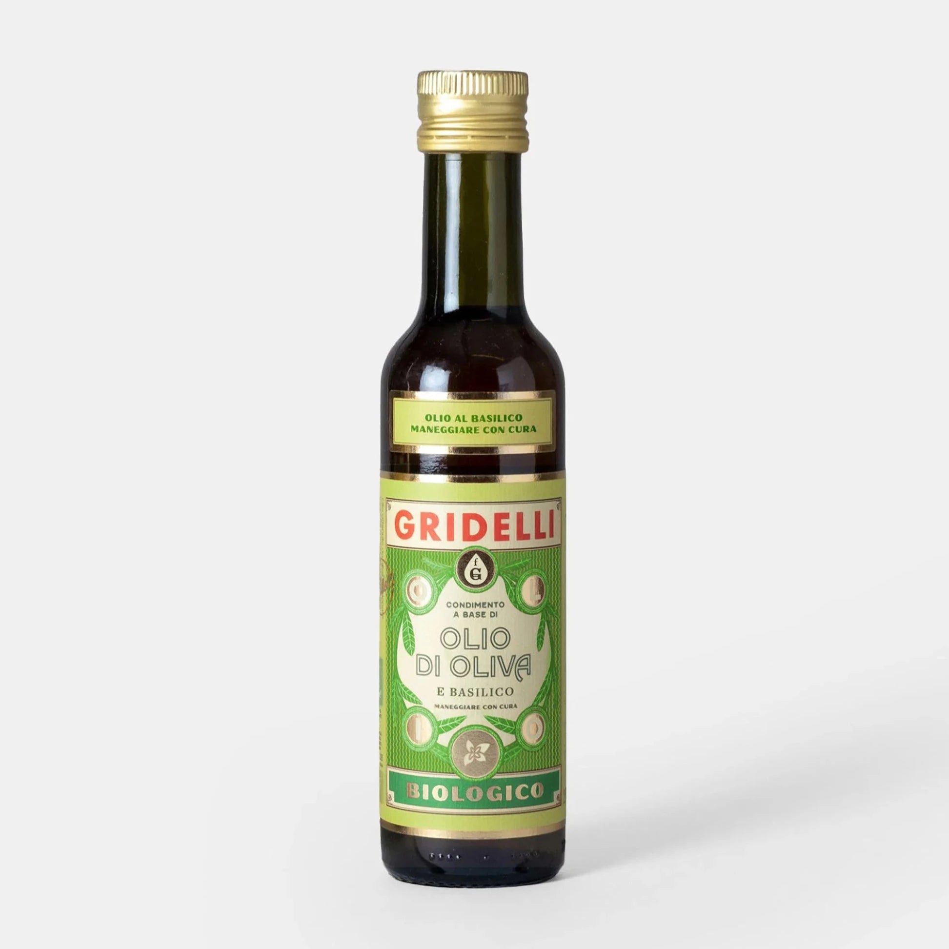 Øko Ekstra Jomfru Olivenolie Med Basillikum - 250 ml.