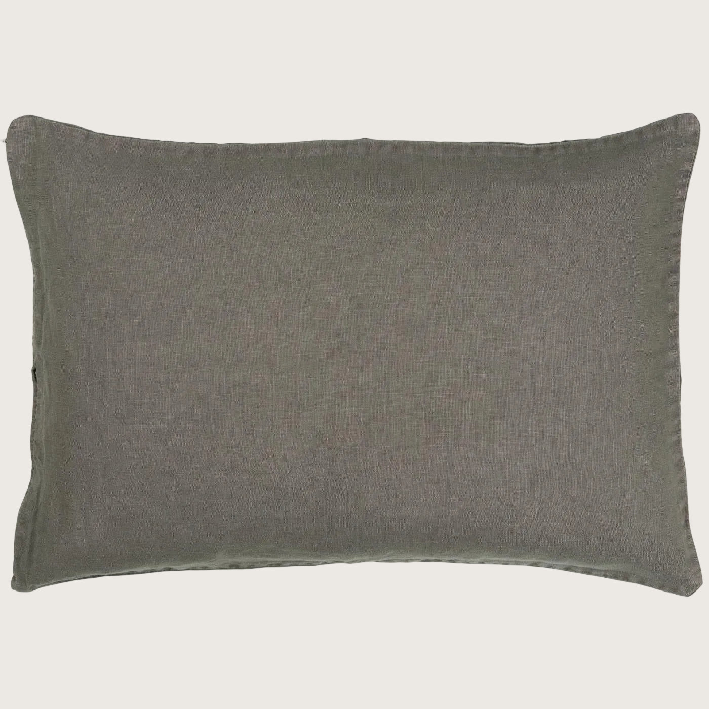 Hør Pude - 50x70 - Soil (45)