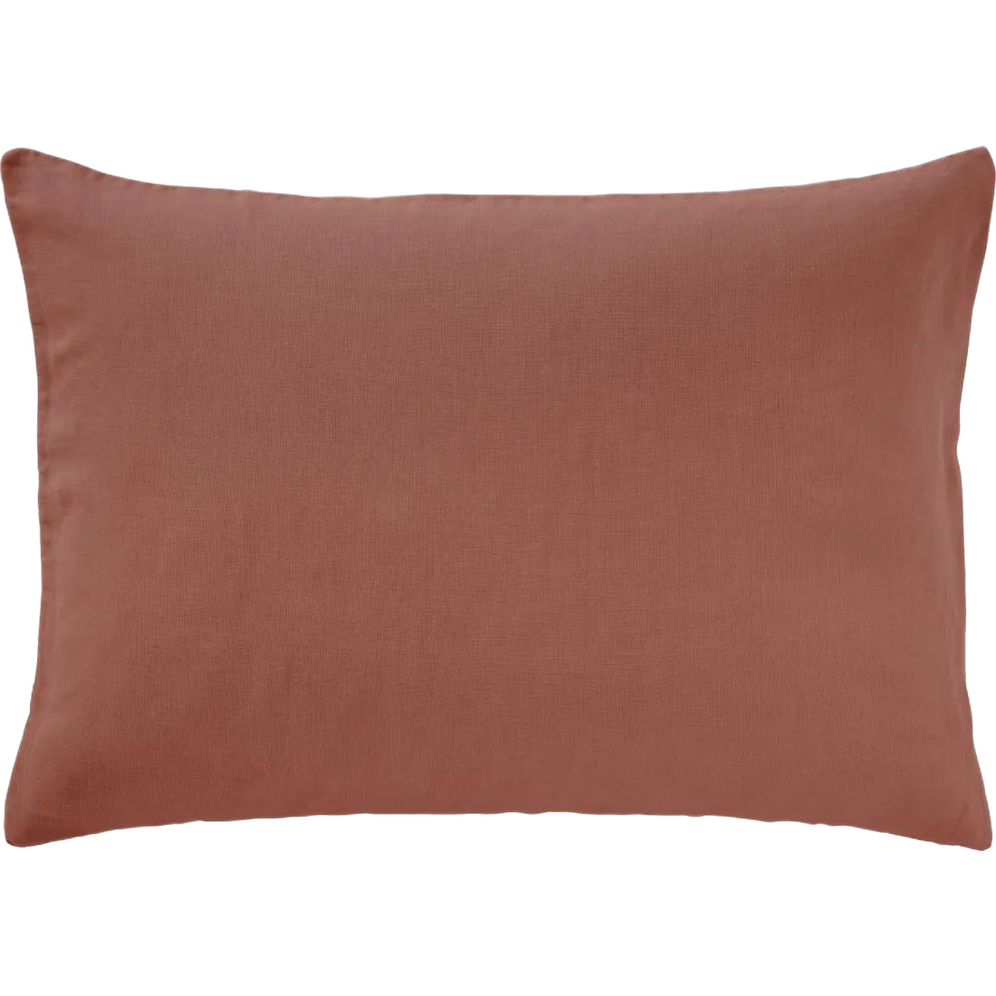 Rødbrun hørpude fra Ib Laursen - Dusty Plum i 50x70