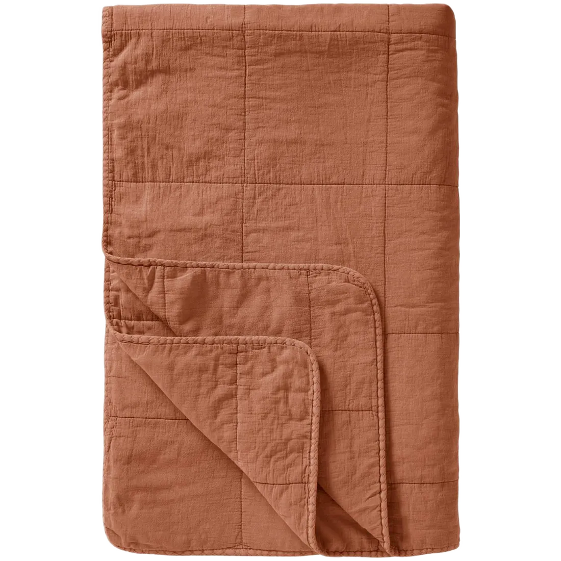 Quilt Tæppe - Bomuld - Sienna (71)