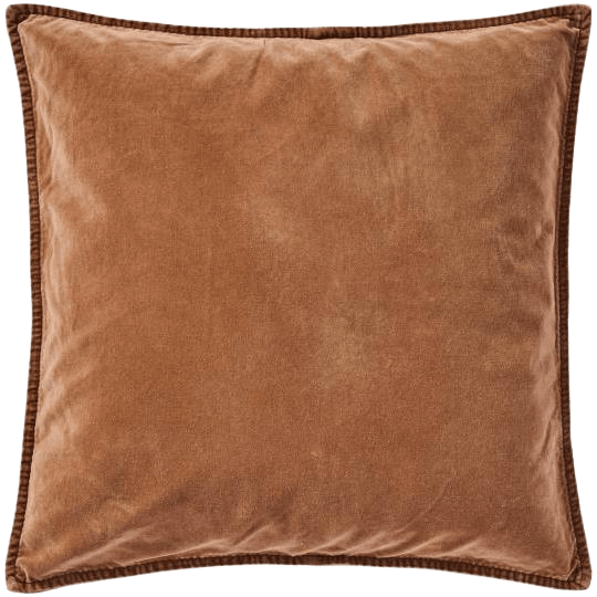 Velour Pude - Camel (94)