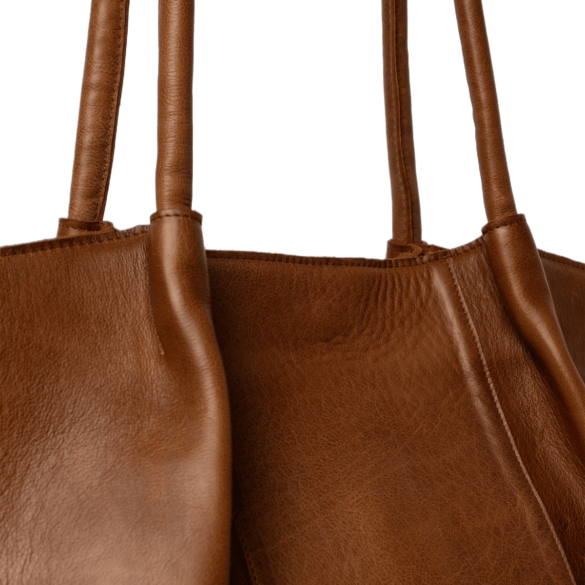 Mane, Stor Urban Skuldertaske - Walnut