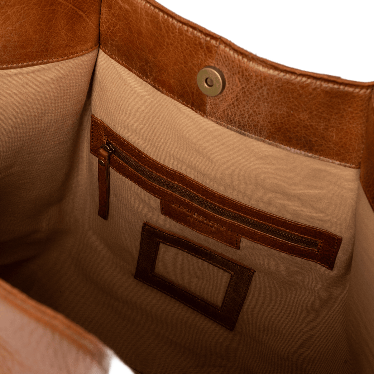 Mane, Stor Urban Skuldertaske - Walnut