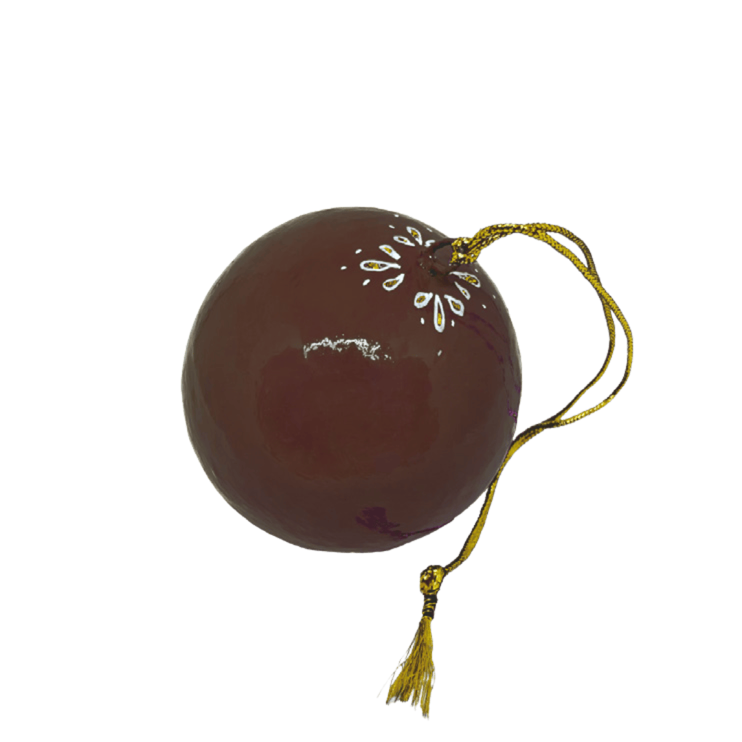 Brun Balsalen julekugle