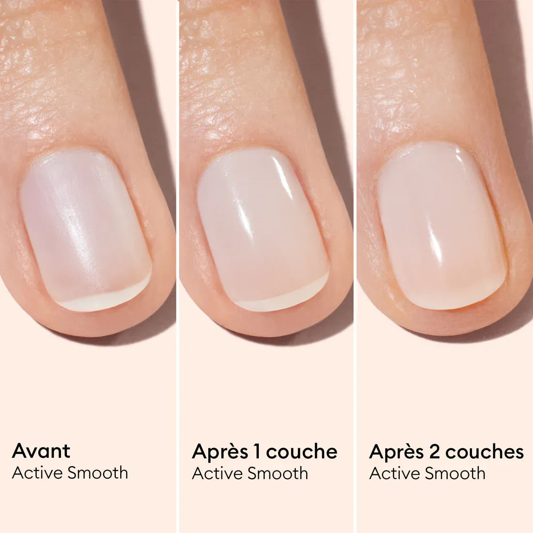 Active Smooth Neglelak - Sheer Rosy Finish (00)