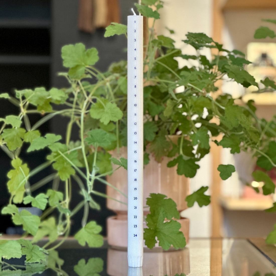 Soya Kalenderlys - Blå