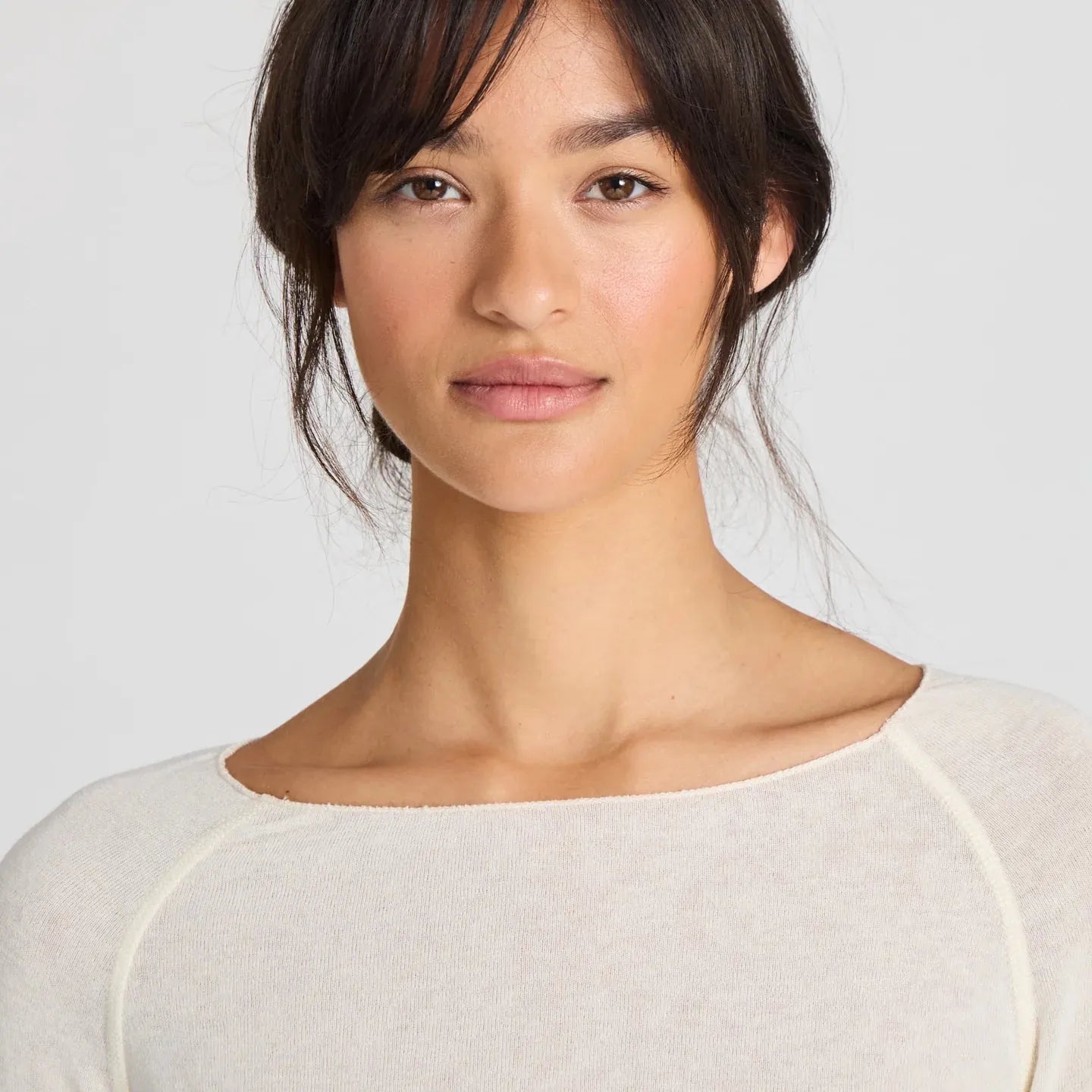 Amalie Bluse - Viskose/Uld - Off White
