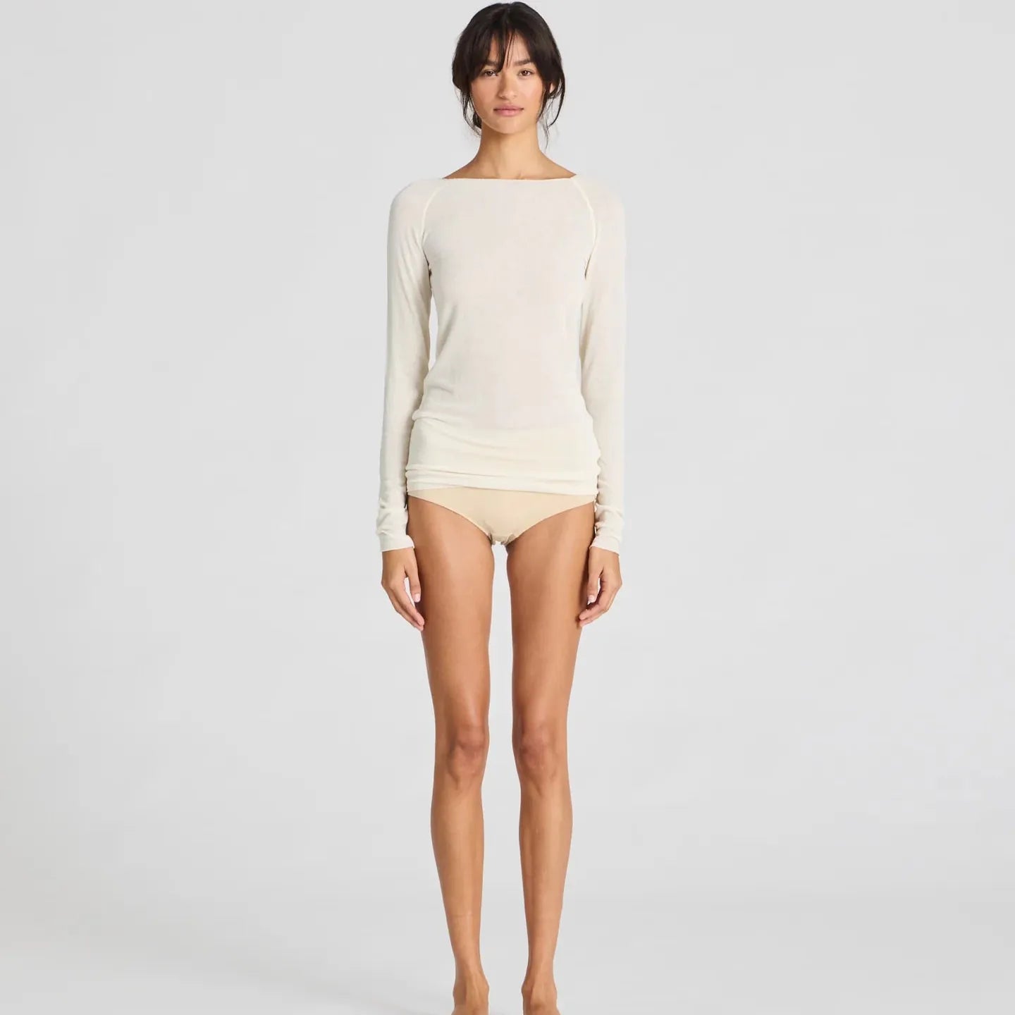 Amalie Bluse - Viskose/Uld - Off White