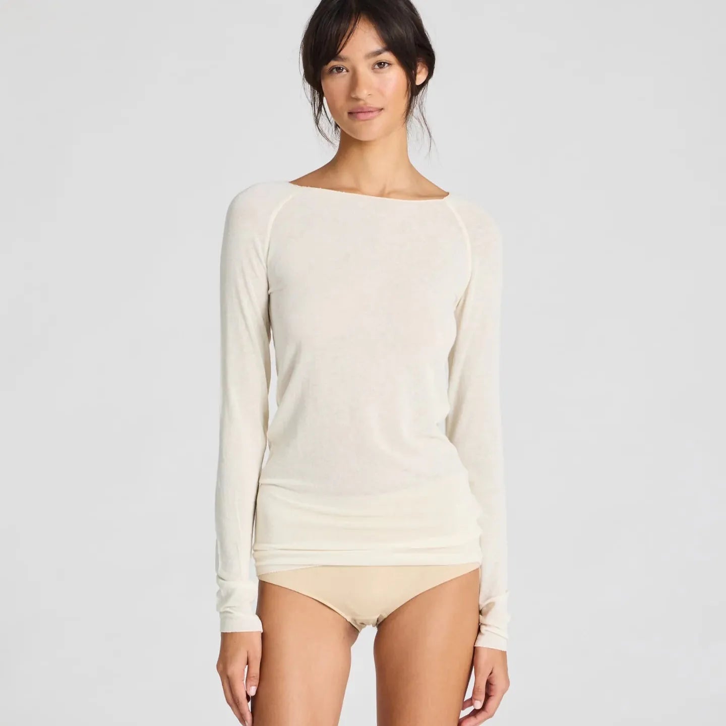 Amalie Bluse - Viskose/Uld - Off White