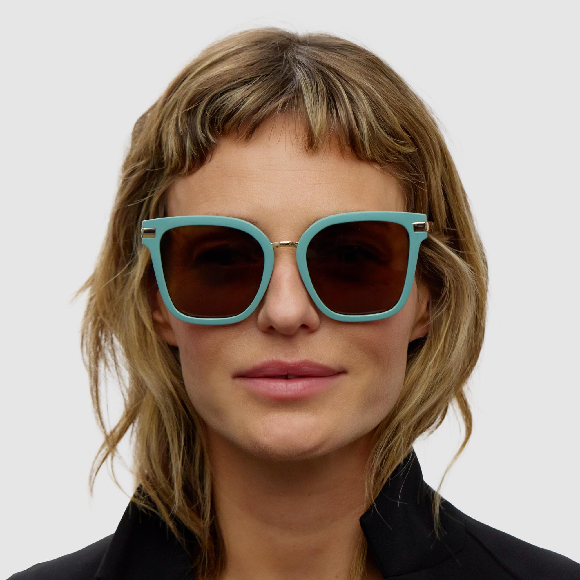 Attitude - Solbriller - Blue/Brown