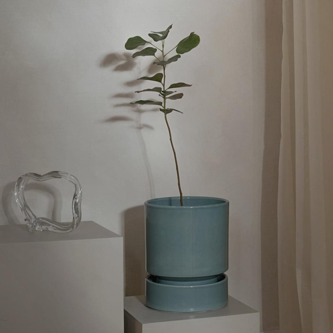 Hoff potte fra Bergs Potter i blå