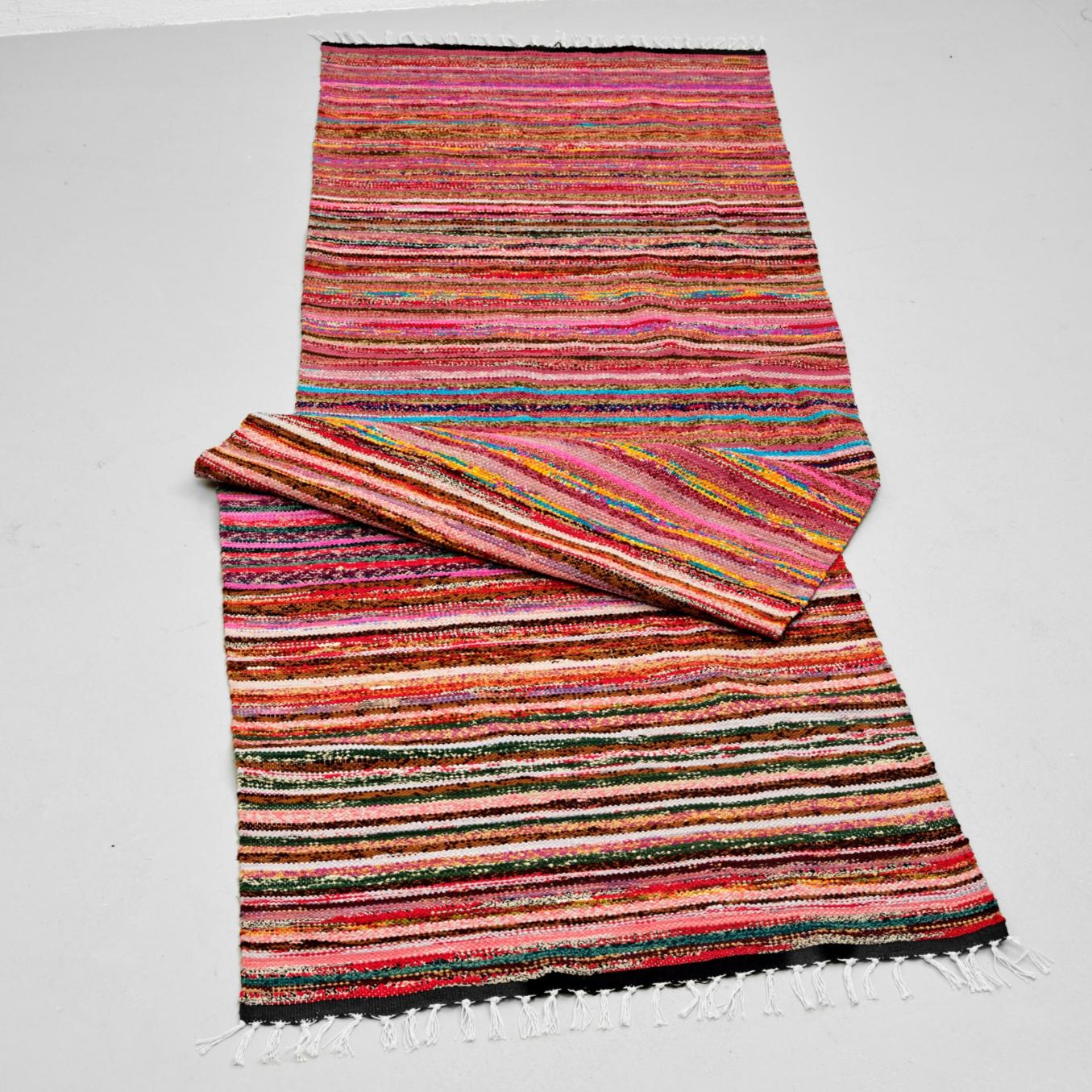 Flerfarvet Sari Løber