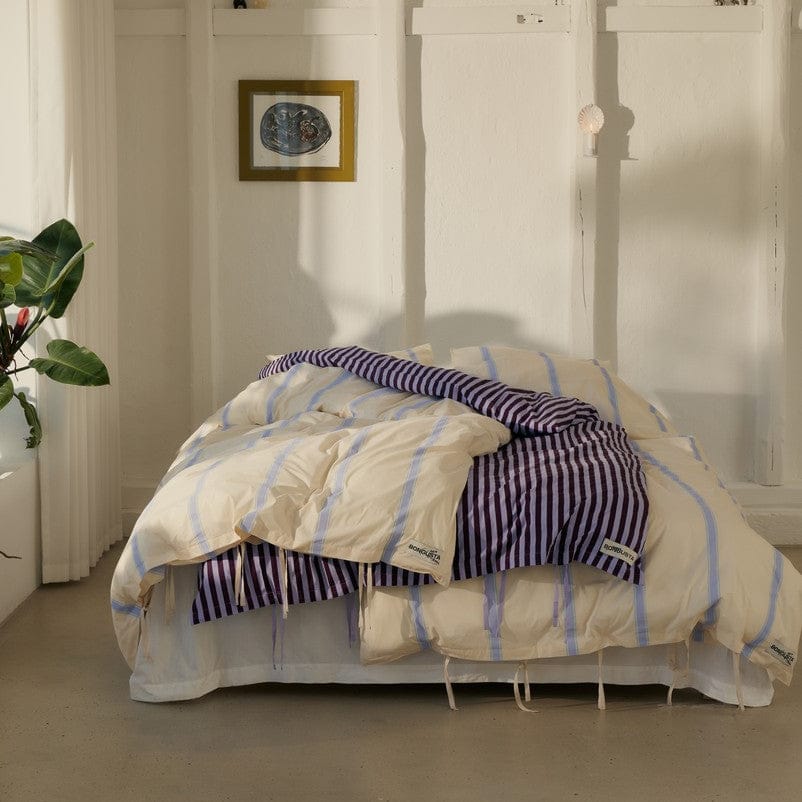 Sengetøj - Økologisk Bomuld - Ivory, Lavender & Mint