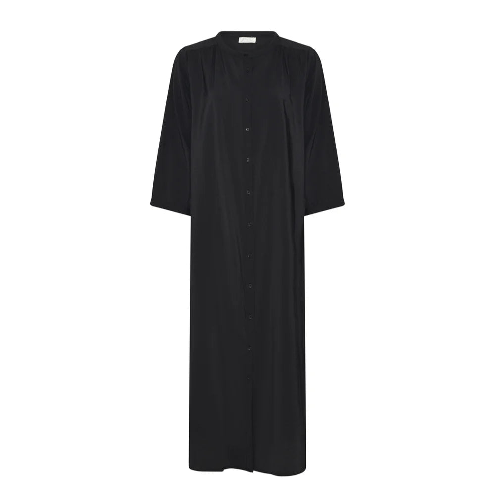 Smal Bari Kjole - Viskose - Black