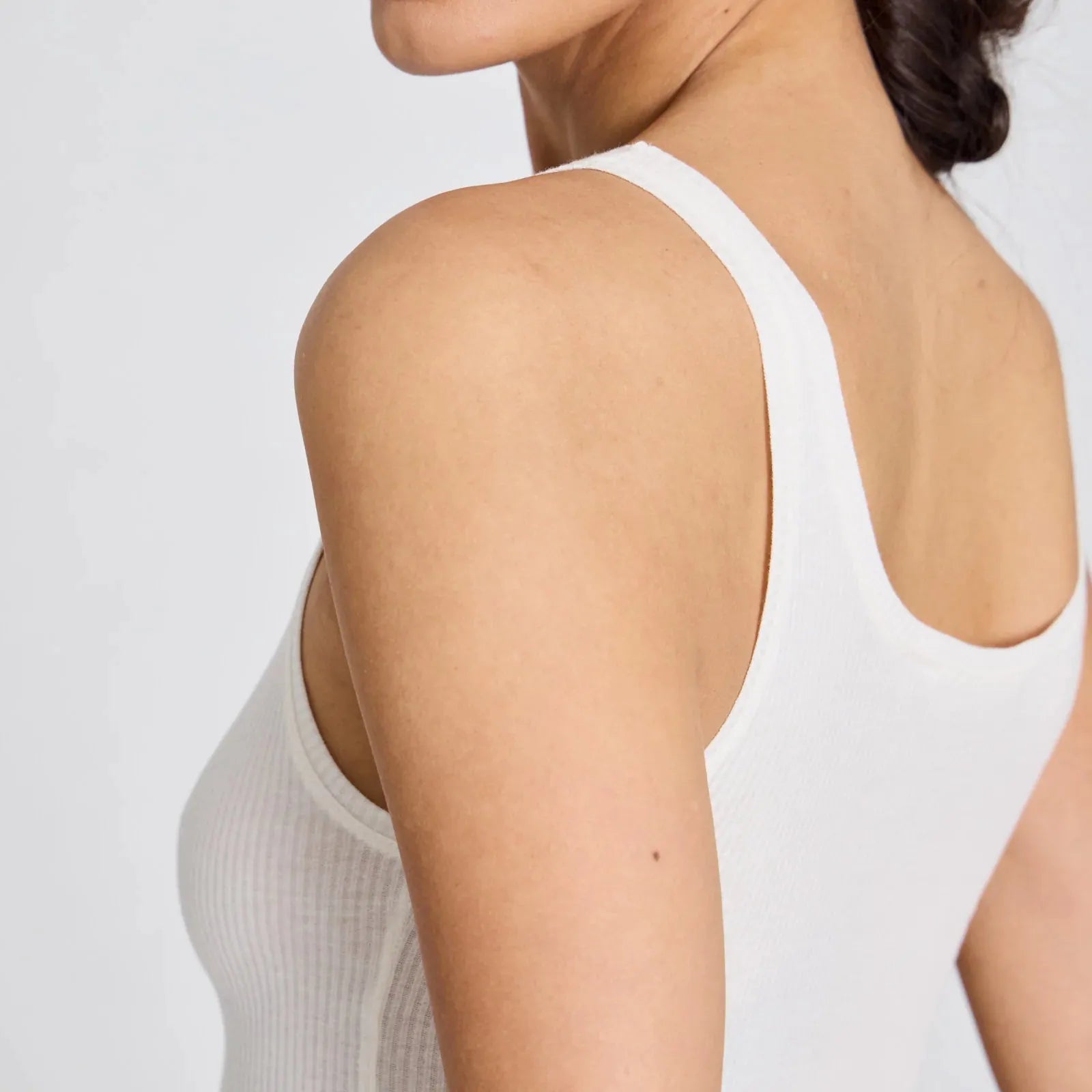 Beate Top - Øko Bomuld - Off White