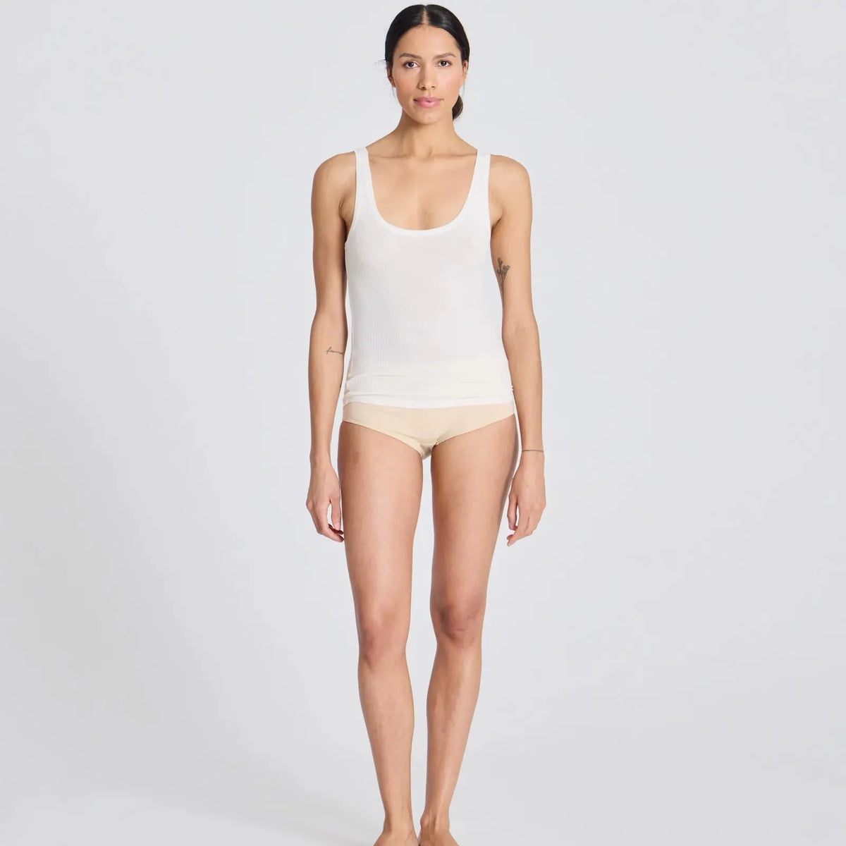 Beate Top - Øko Bomuld - Off White