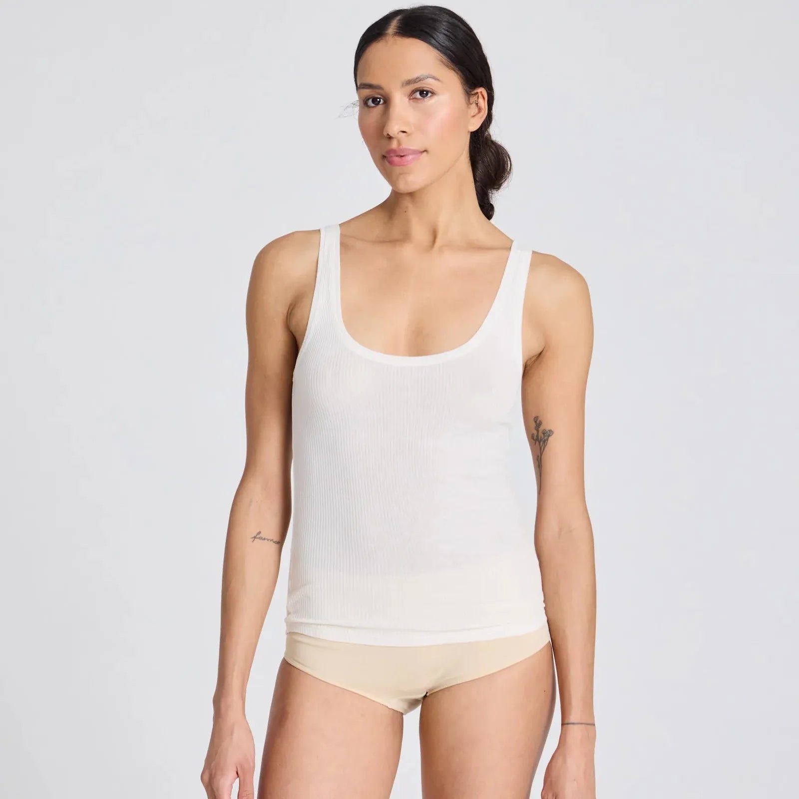 Beate Top - Øko Bomuld - Off White