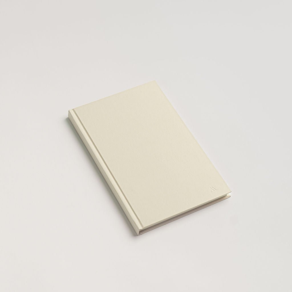 Atelier Aarhus notesbog i beige