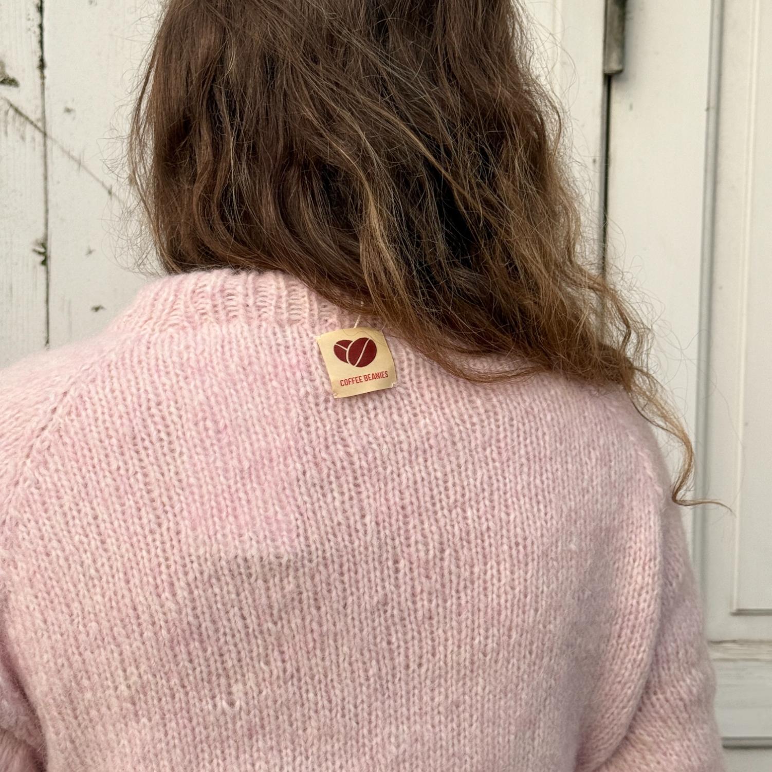 Ida Striktrøje - Alpacamix - It. Pink