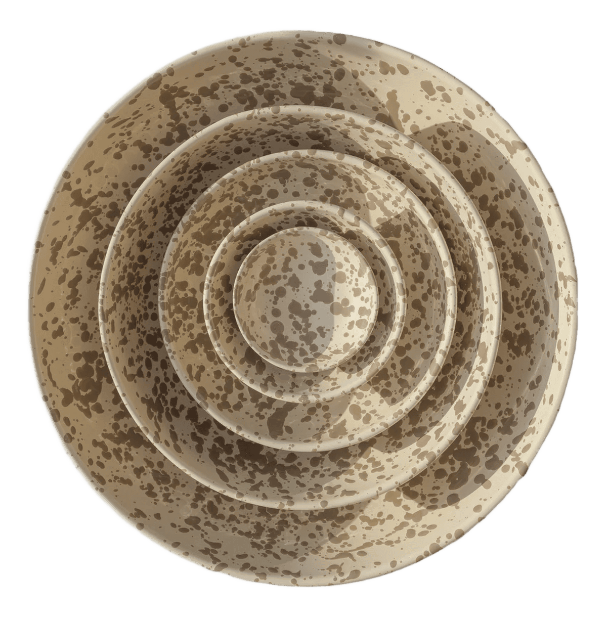 Rugiada skål - Beige