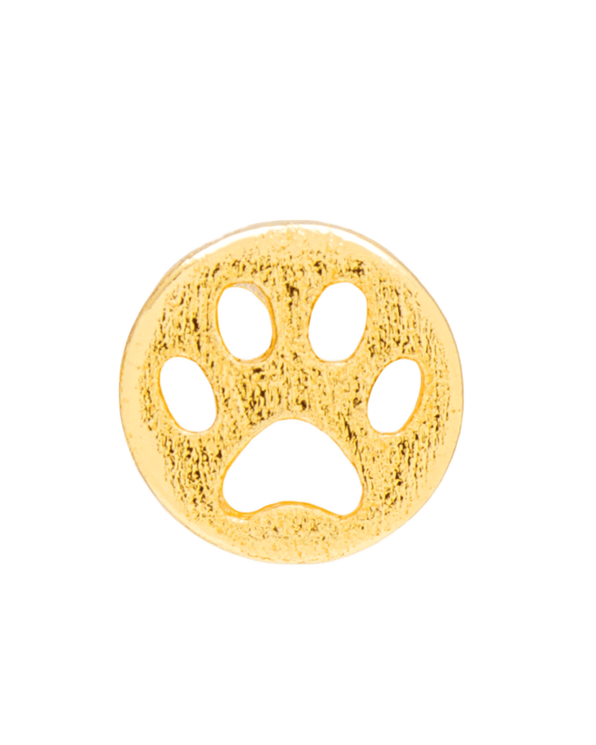 Ørestik/ørering fra LULU CPH i guld som er formet som en hund