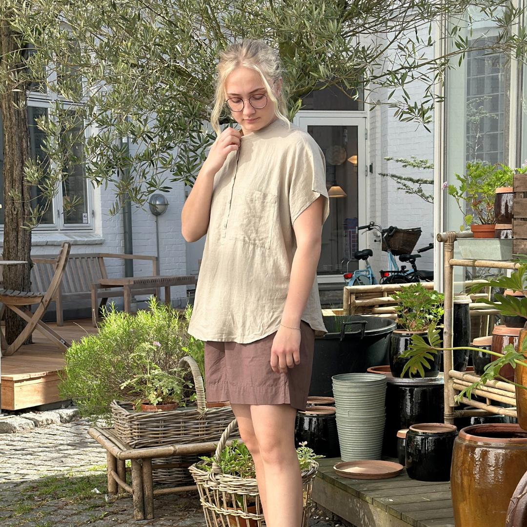 Colombo Skjorte - Hør - Pure Cashmere