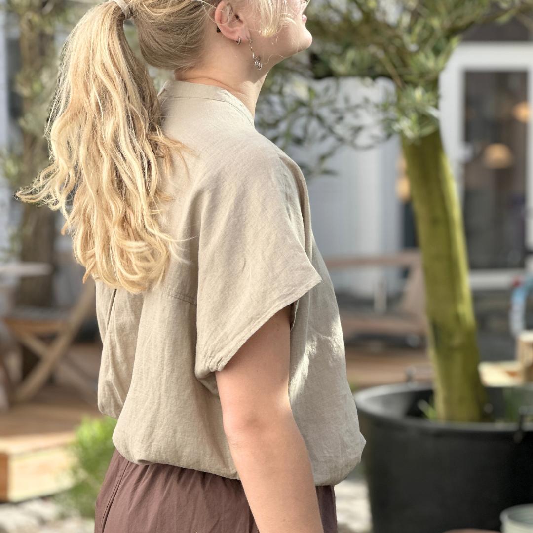 Colombo Skjorte - Hør - Pure Cashmere