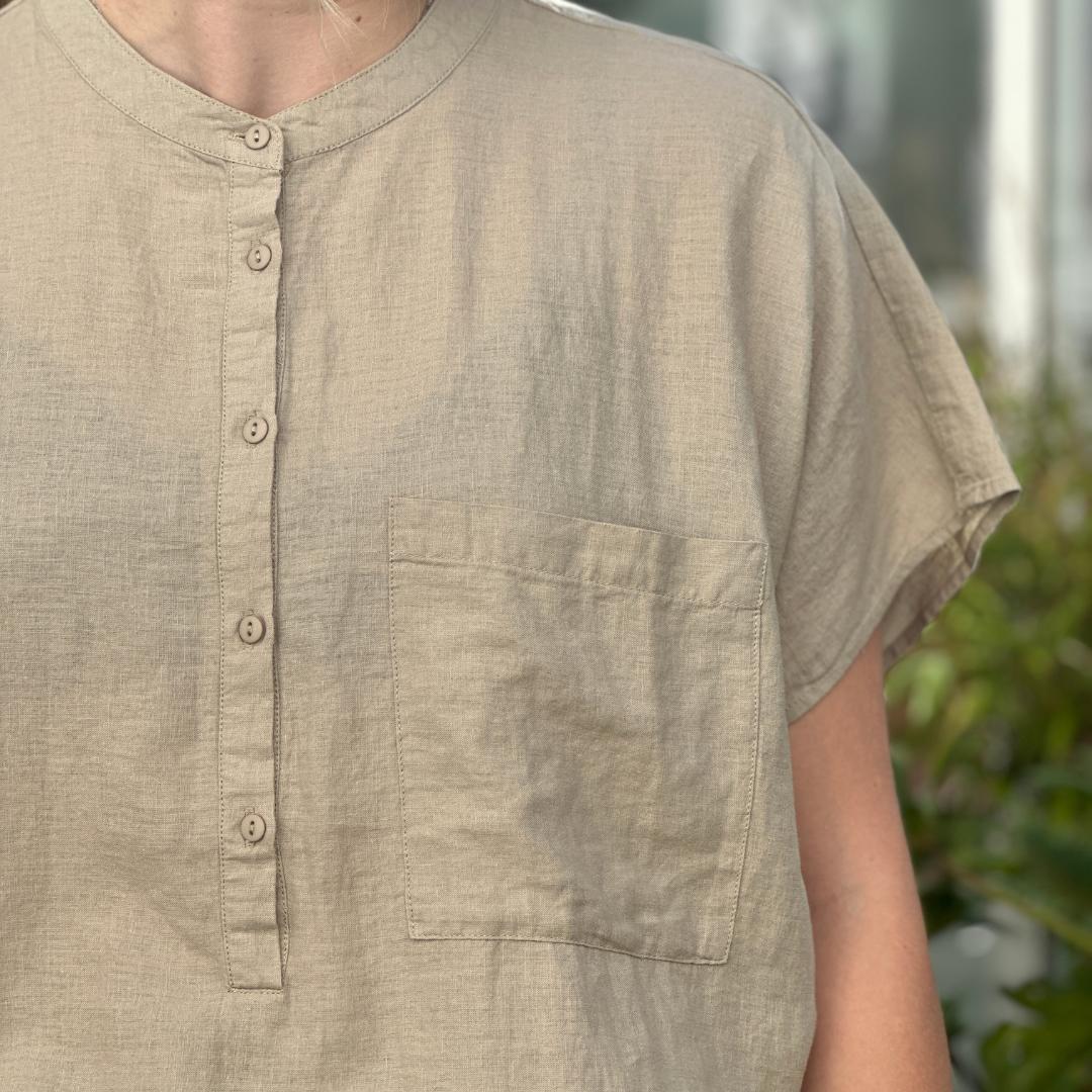 Colombo Skjorte - Hør - Pure Cashmere