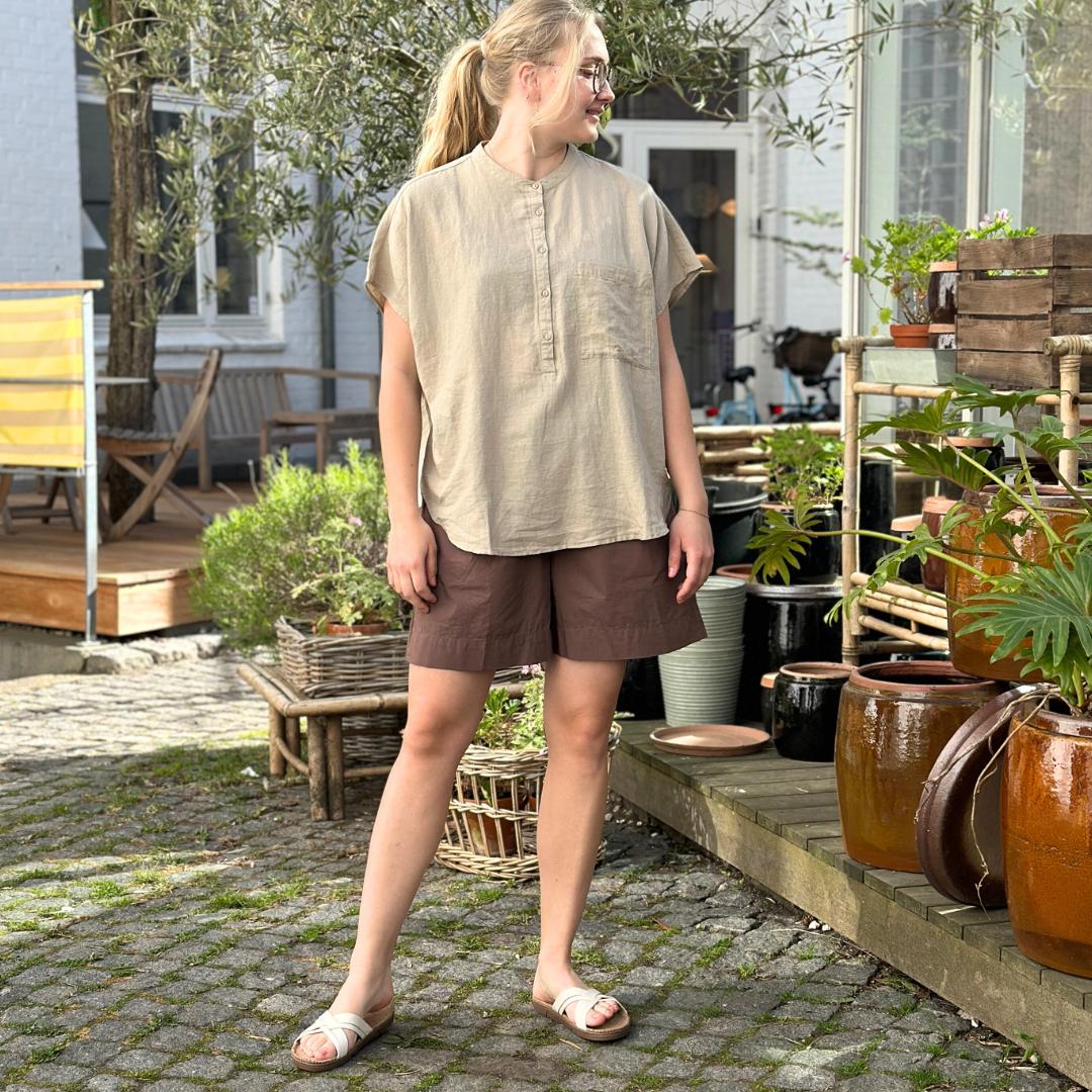 Colombo Skjorte - Hør - Pure Cashmere