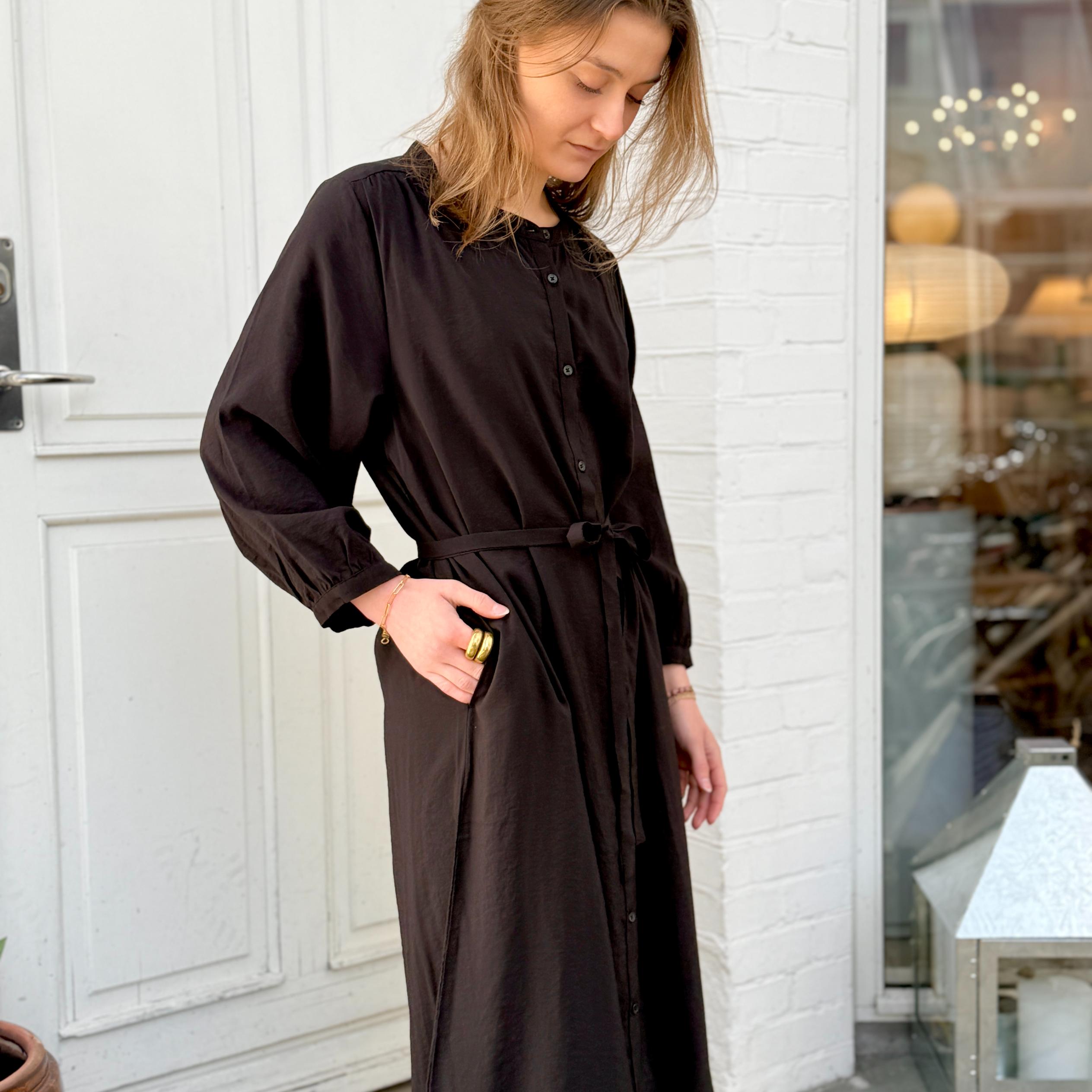 Smal Bari Kjole - Viskose - Black