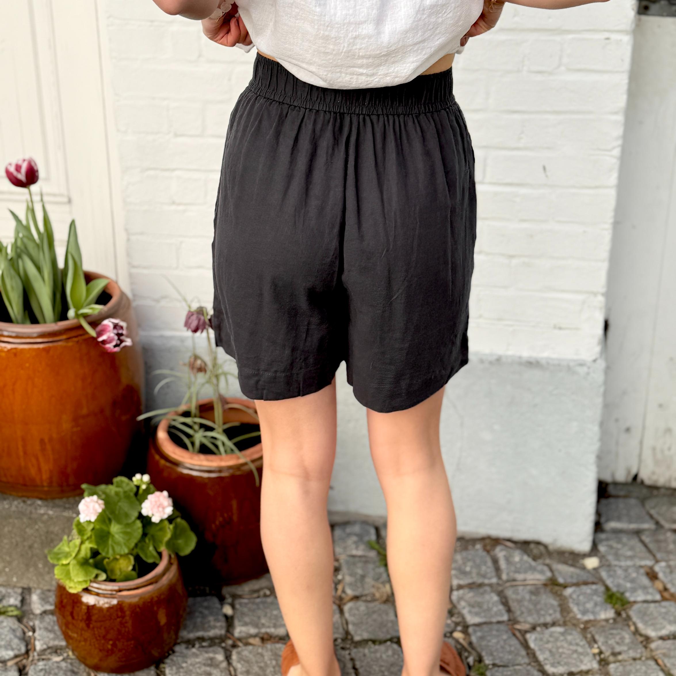 Sydney Shorts - Hør - Phantom