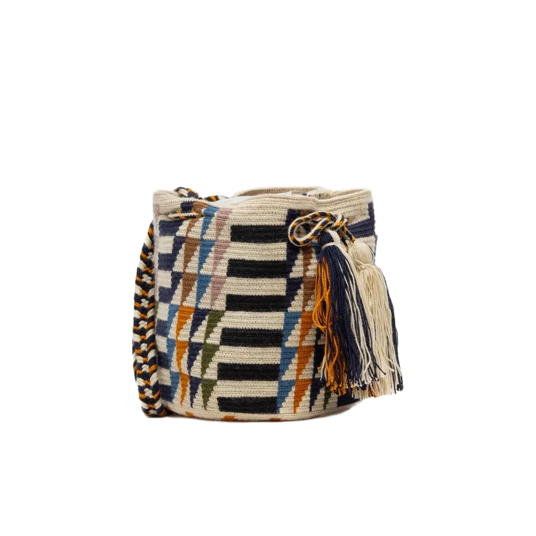 Crossbody - CLEMENCE - Yellow & Multicolor