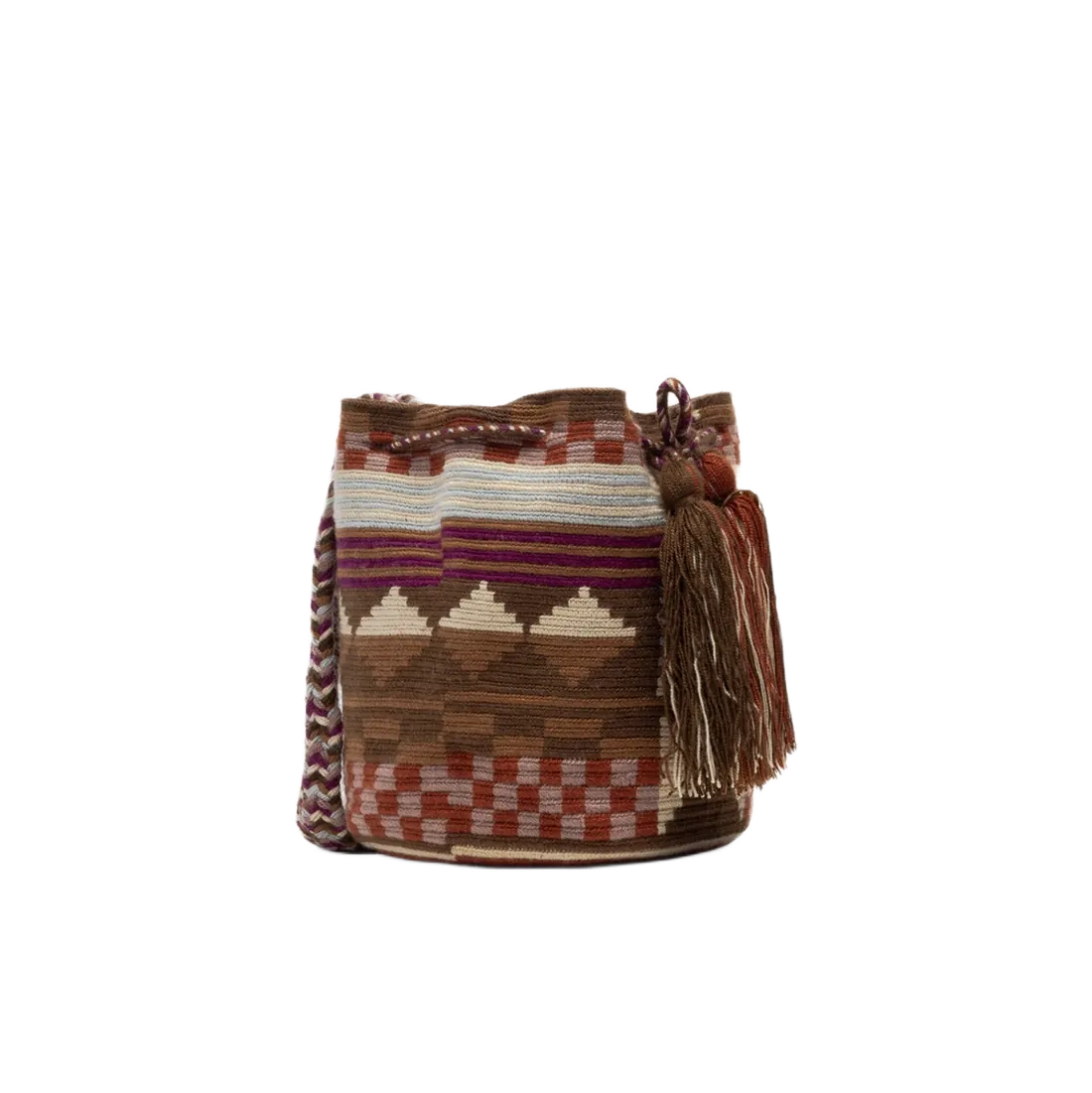 Brun crossbody bag fra Guanabana