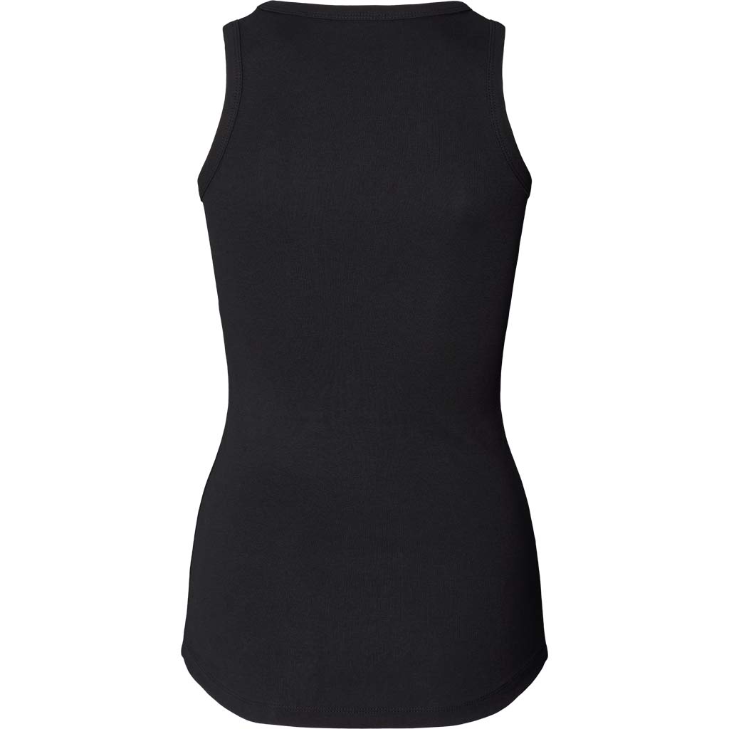 Alberte Rip toppen er en klassik tanktop fra Gai+Lisva med rib. Denne er i farven sort