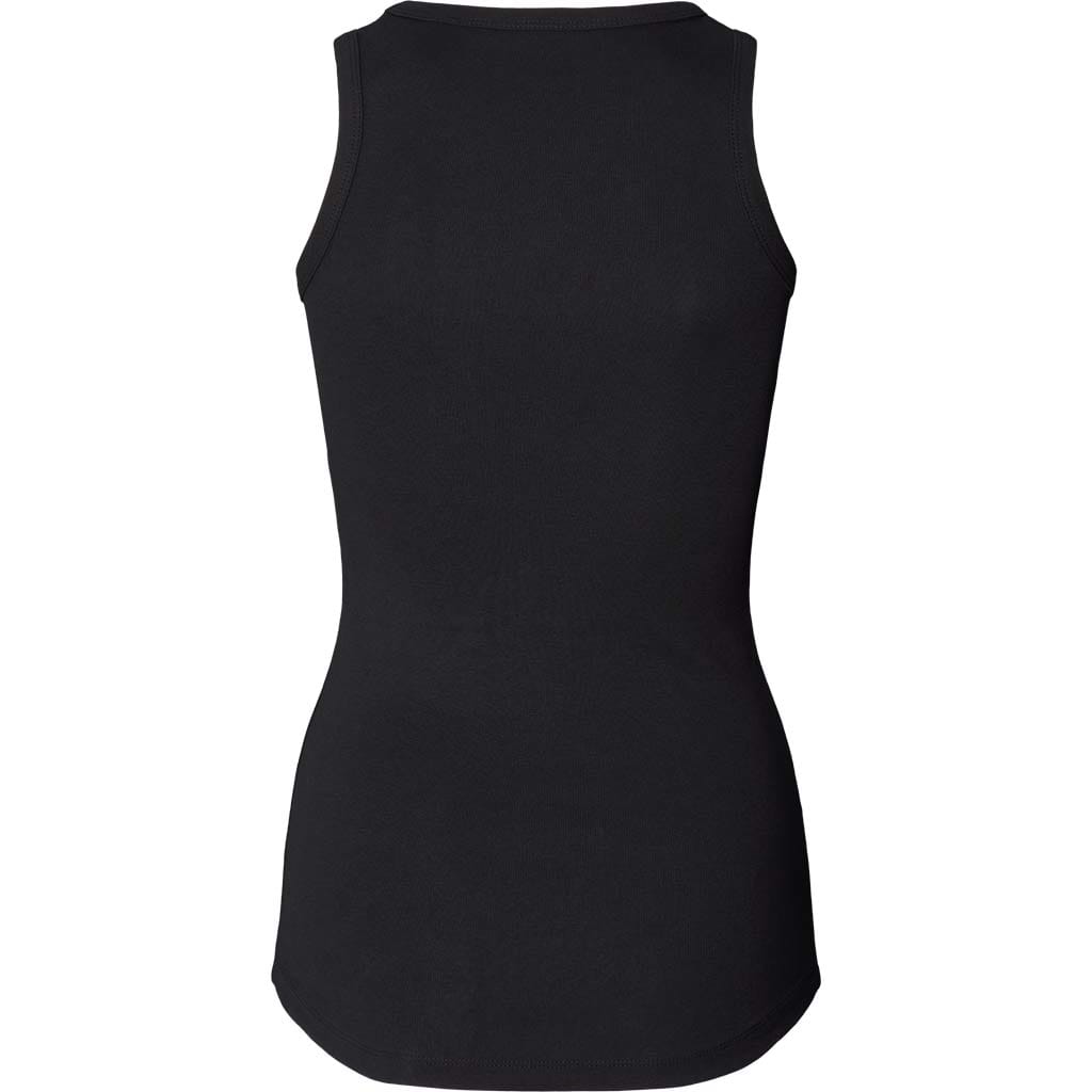 Alberte Rip toppen er en klassik tanktop fra Gai+Lisva med rib. Denne er i farven sort