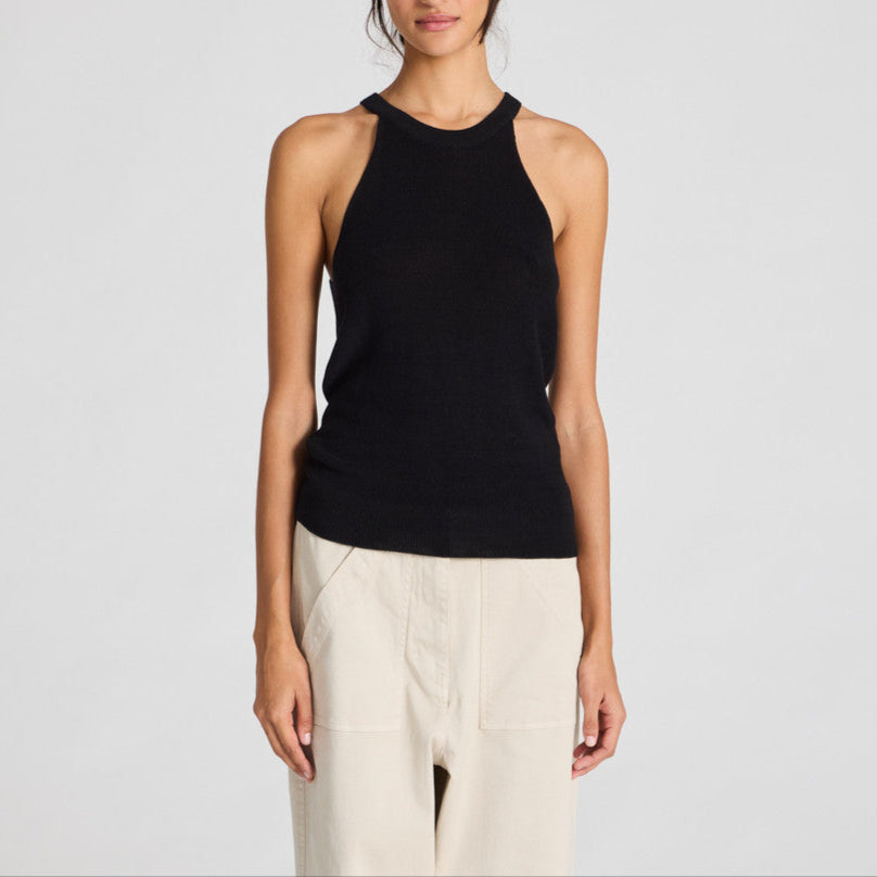 Lulu top i sort