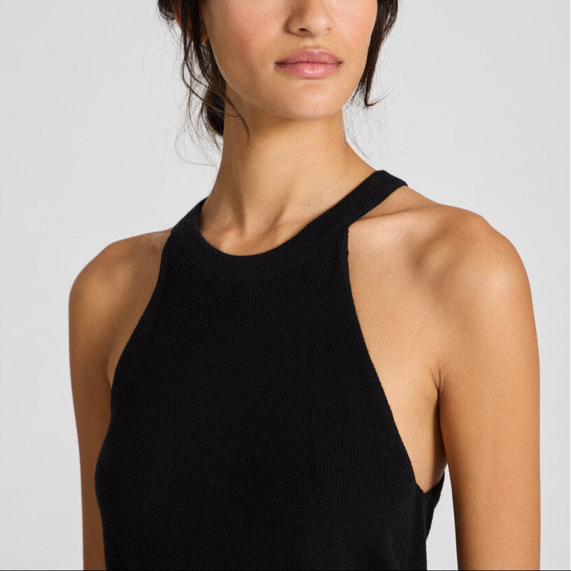 Lulu top i sort