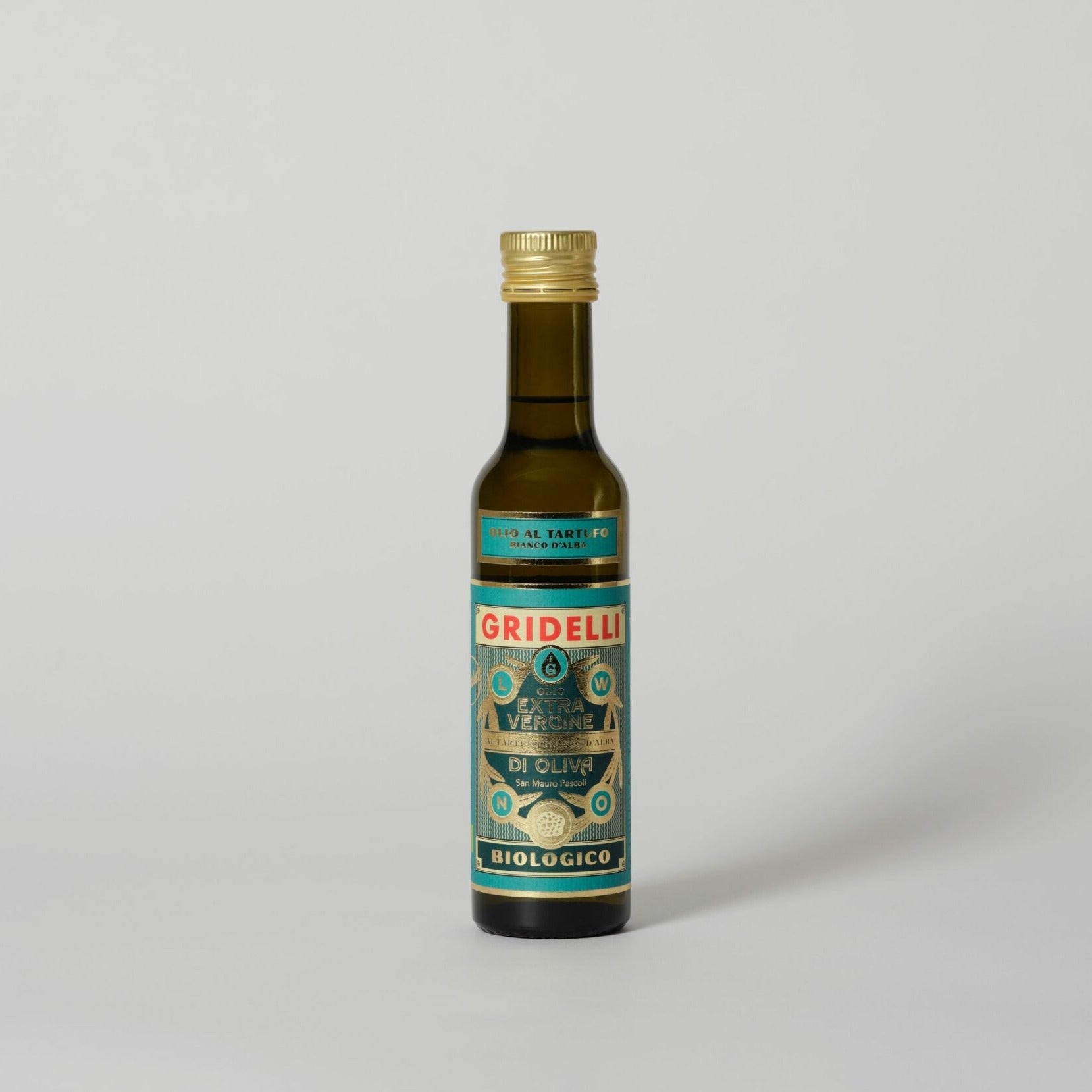 Økologisk olivenolie med en naturlig aroma af hvid trøffel fra Alba-området.