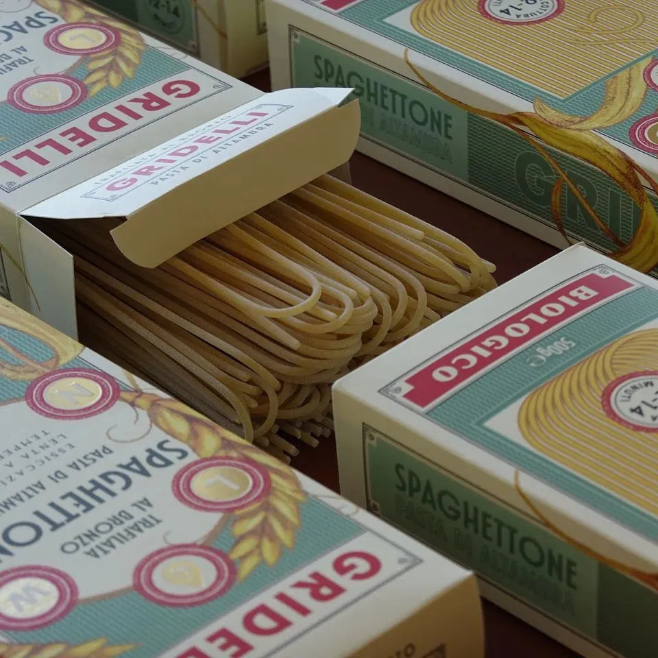 Italiensk økologisk spaghettone fra Gridelli