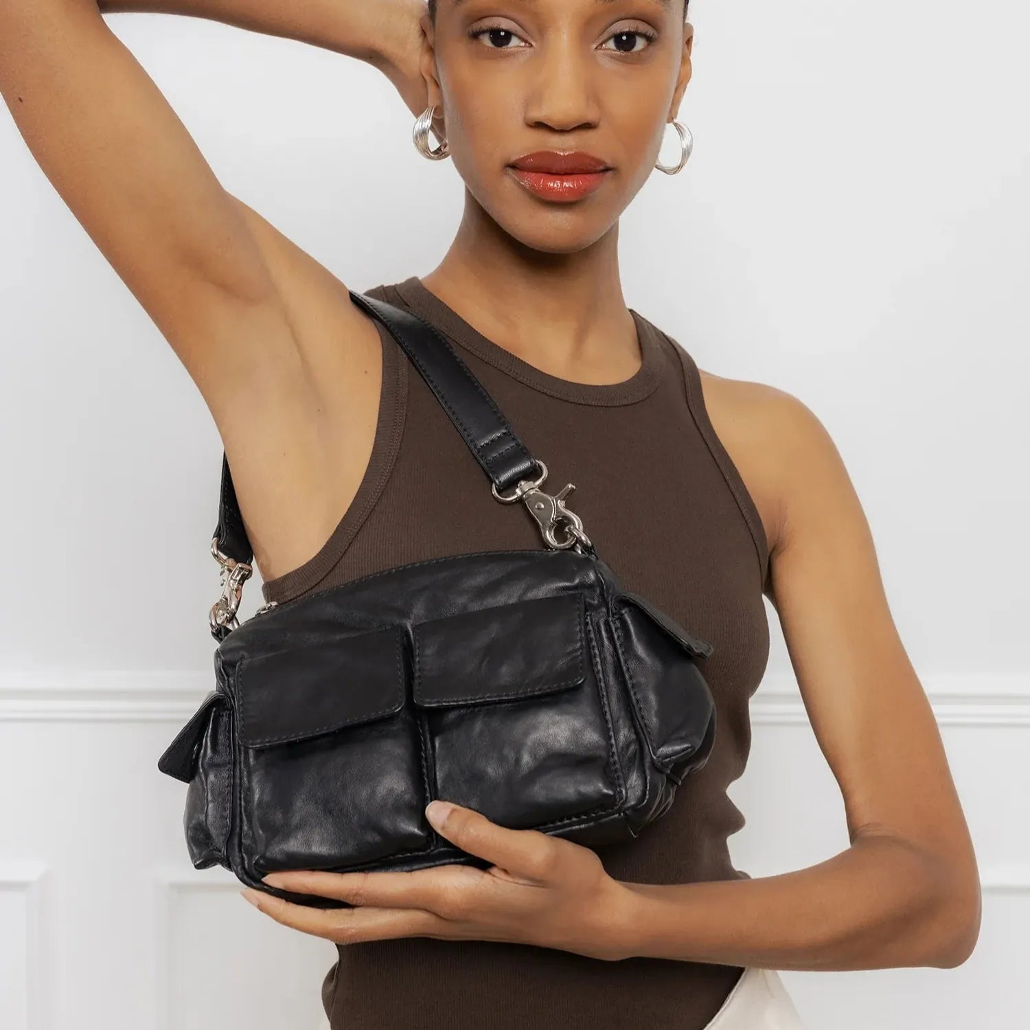 Gloria Small, Urban Skuldertaske - Black