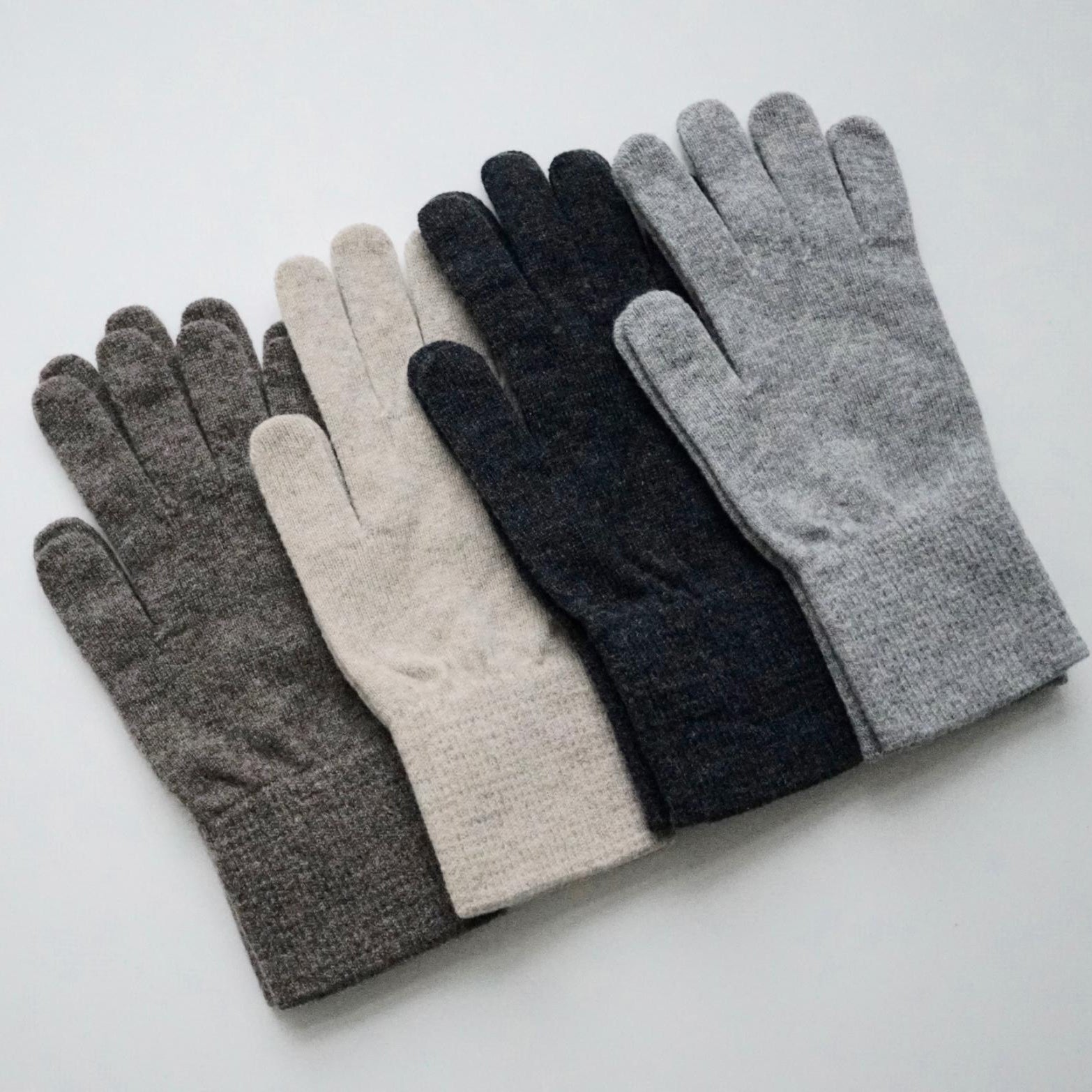 Handsker - Uruguayan Wool - Light Grey (HK0117)