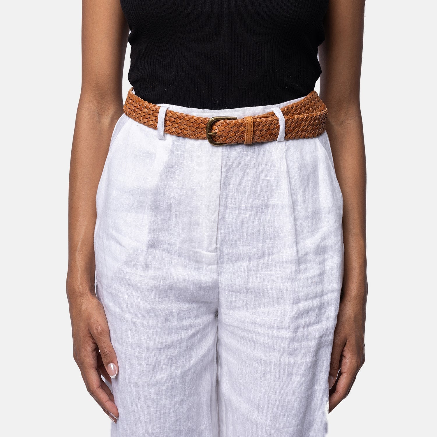 Harper Læderbælte - Burned Tan