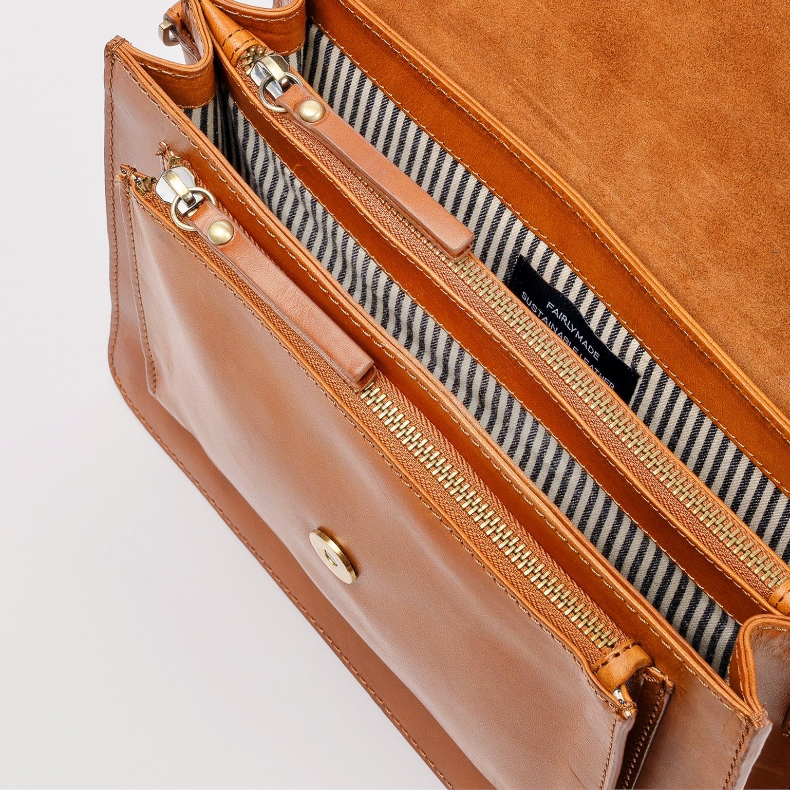 Harper - Skuldertaske - Cognac